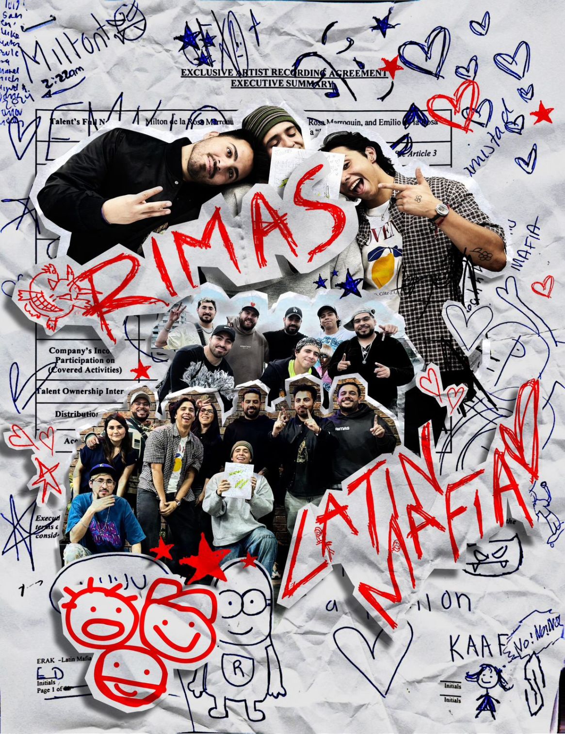 Latin Mafia, la sensación musical mexicana, se prepara para llevar su mezcla explosiva de géneros a nuevos horizontes globales con el respaldo de Rimas Entertainment